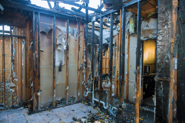 Professional Emergency Fire Cleanup technician working in Rosemont, CA